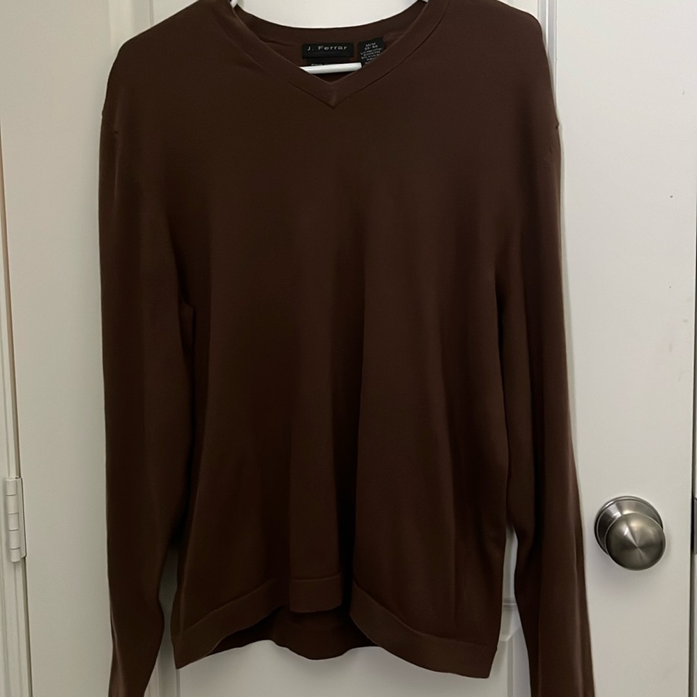 Long Sleeve Brown Top
